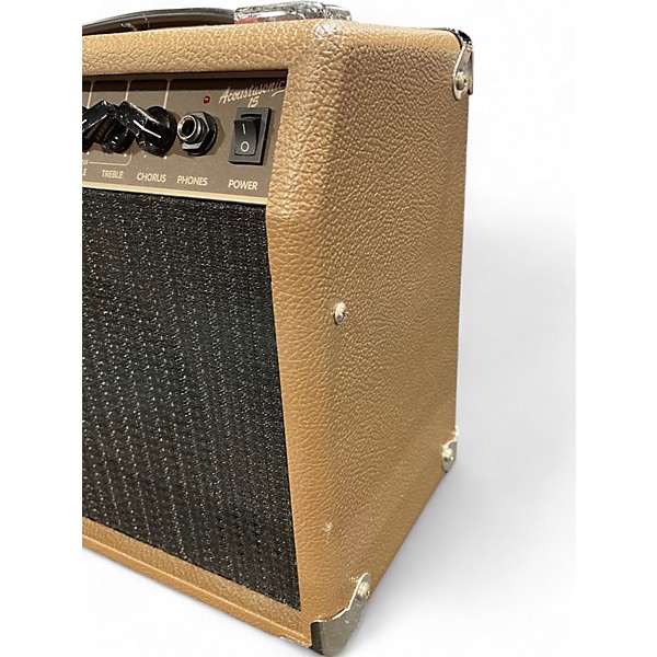 Used Fender Acoustasonic 15 Acoustic Guitar Combo Amp