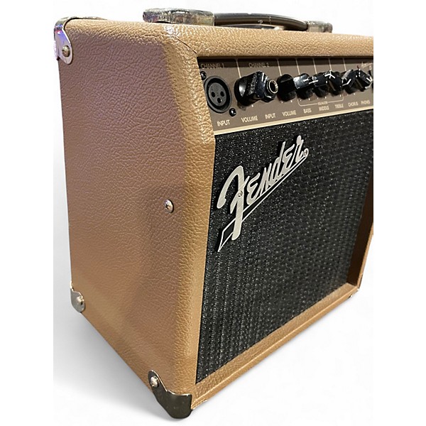 Used Fender Acoustasonic 15 Acoustic Guitar Combo Amp