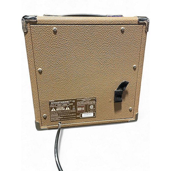 Used Fender Acoustasonic 15 Acoustic Guitar Combo Amp