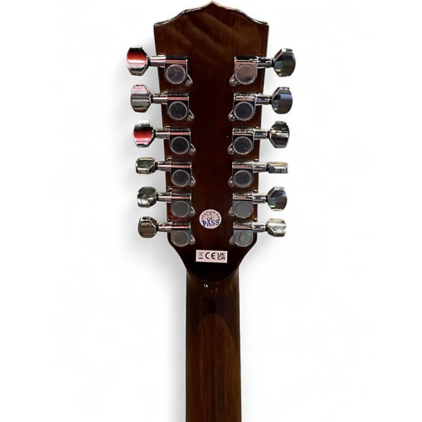 Used Fender CD60SCE 12 Natural 12 String Acoustic Electric Guitar