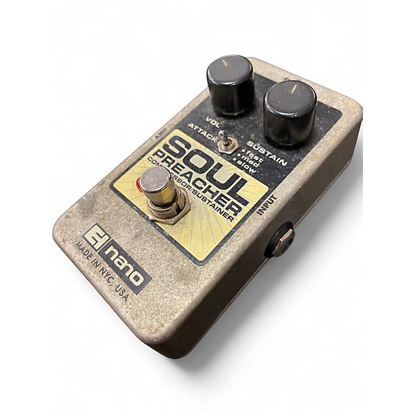 Used Electro-Harmonix Soul Preacher Nano Compressor / Sustainer Effect Pedal