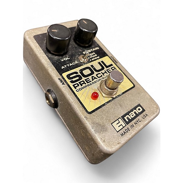 Used Electro-Harmonix Soul Preacher Nano Compressor / Sustainer Effect Pedal