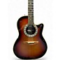 Used Ovation 4861 3 Color Sunburst Acoustic Electric Guitar thumbnail