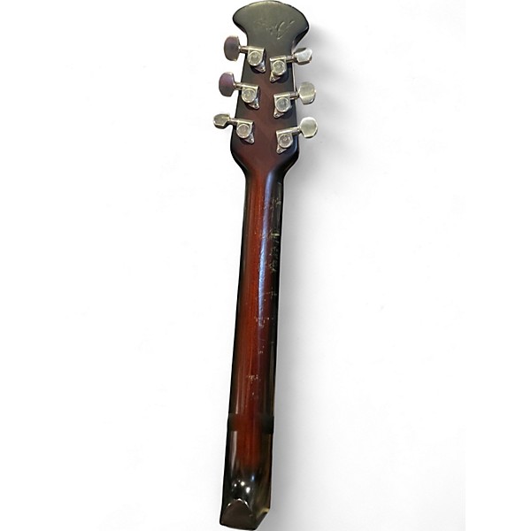 Used Ovation 4861 3 Color Sunburst Acoustic Electric Guitar