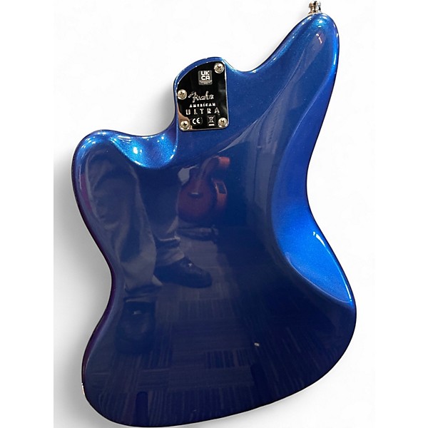 Used Fender American Ultra Jazzmaster cobra blue Solid Body Electric Guitar