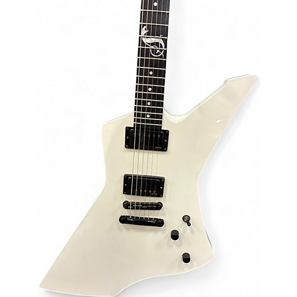 Used ESP LTD SNAKEBITE Alpine White Solid Body Electric Guitar