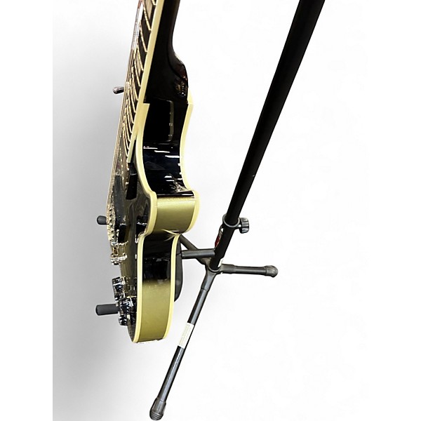 Used Epiphone ADAM JONES ART COLLECTION LES PAUL SILVER BURST Solid Body Electric Guitar