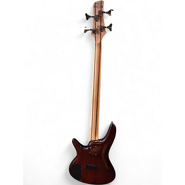 Used Ibanez SR400EQM 2 Color Sunburst Electric Bass Guitar