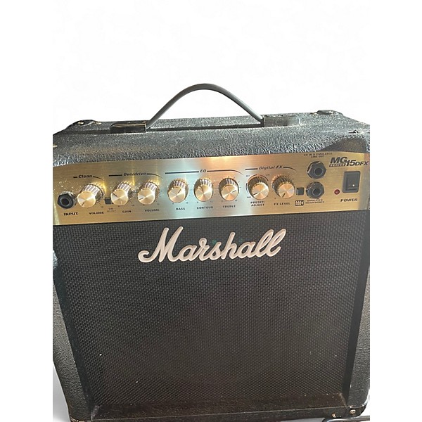 Used Marshall MG15DFX Guitar Combo Amp