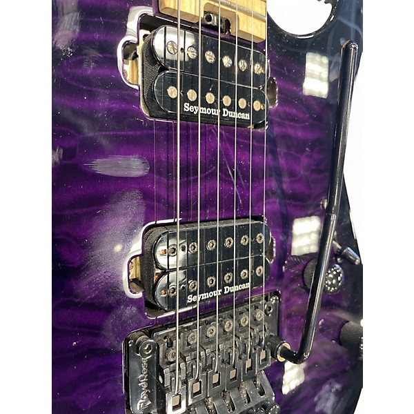 Used 2015 Charvel DK24 Purple HAYES Solid Body Electric Guitar