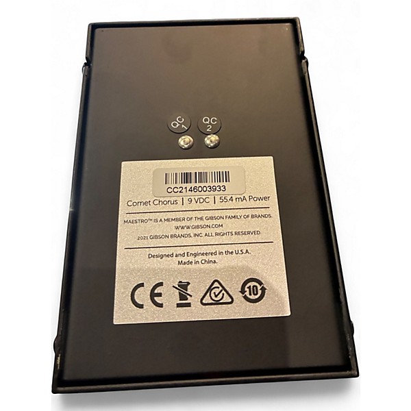 Used Maestro comet chorus Effect Pedal