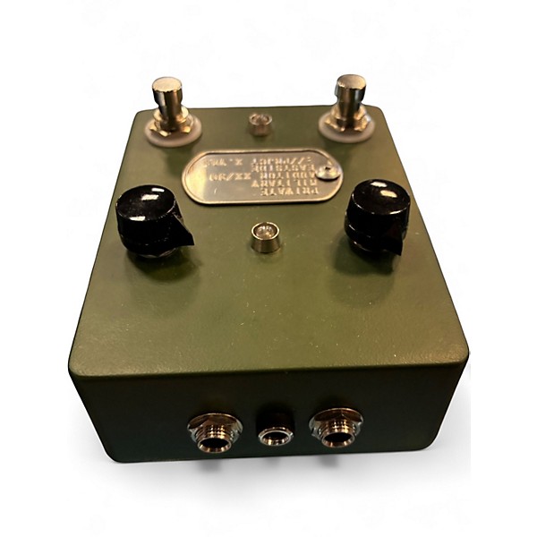 Used Private Military Auditor fuzz Effect Pedal