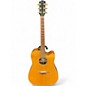 Used Fender GD-47SCE Natural Acoustic Electric Guitar thumbnail