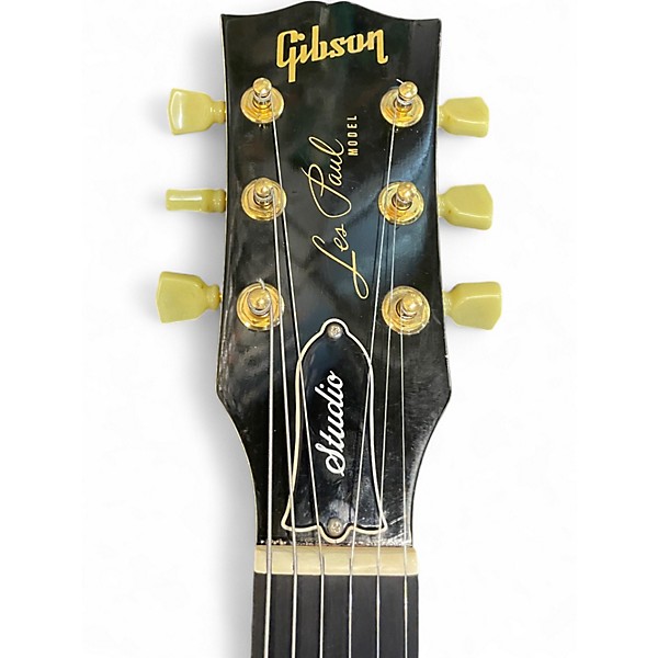 Vintage 1989 Gibson Les Paul Studio White Solid Body Electric Guitar