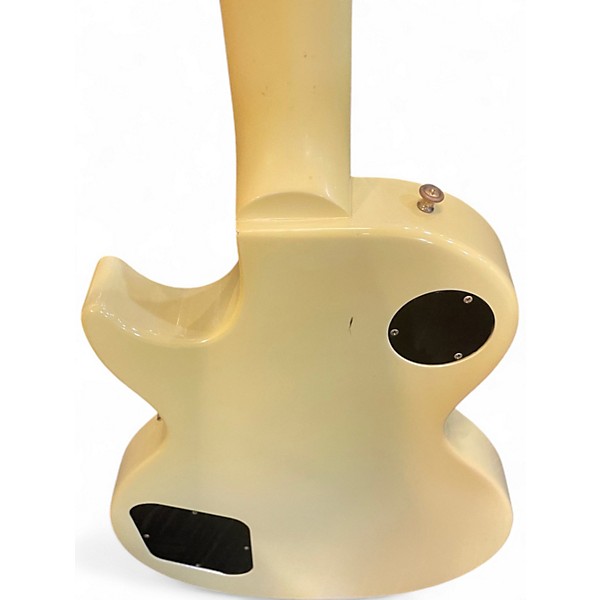 Vintage 1989 Gibson Les Paul Studio White Solid Body Electric Guitar