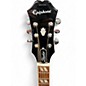 Used Epiphone Hummingbird STUDIO Ebony Acoustic Electric Guitar