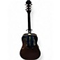 Used Epiphone Hummingbird STUDIO Ebony Acoustic Electric Guitar