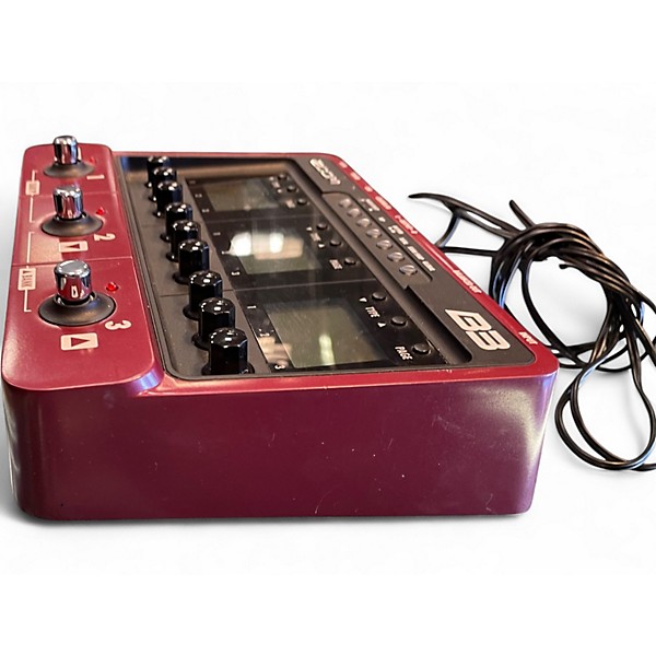 Used Zoom B3 Bass FX And Amp Simulator Bass Effect Pedal