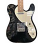 Used Squier VINTAGE MODIFIED TELECASTER THINLINE BLACK Hollow Body Electric Guitar