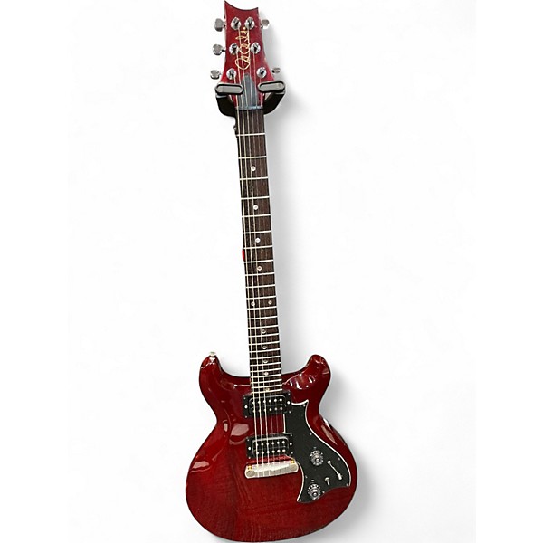 Used PRS Mira Trans Red Solid Body Electric Guitar