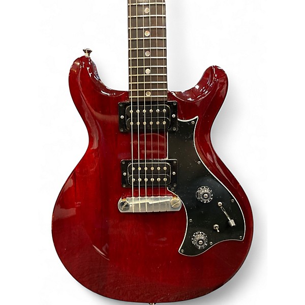 Used PRS Mira Trans Red Solid Body Electric Guitar