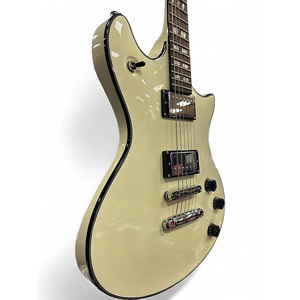 Used 2006 Schecter Guitar Research TEMPEST CUSTOM Classic White Solid Body Electric Guitar