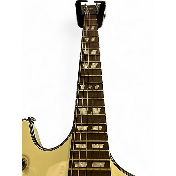 Used 2006 Schecter Guitar Research TEMPEST CUSTOM Classic White Solid Body Electric Guitar