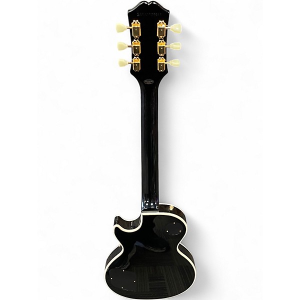 Used Epiphone Les Paul Custom P90 Black Solid Body Electric Guitar