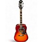 Used Epiphone Hummingbird AGED CHERRY SUNBURST Acoustic Guitar thumbnail