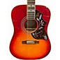 Used Epiphone Hummingbird AGED CHERRY SUNBURST Acoustic Guitar