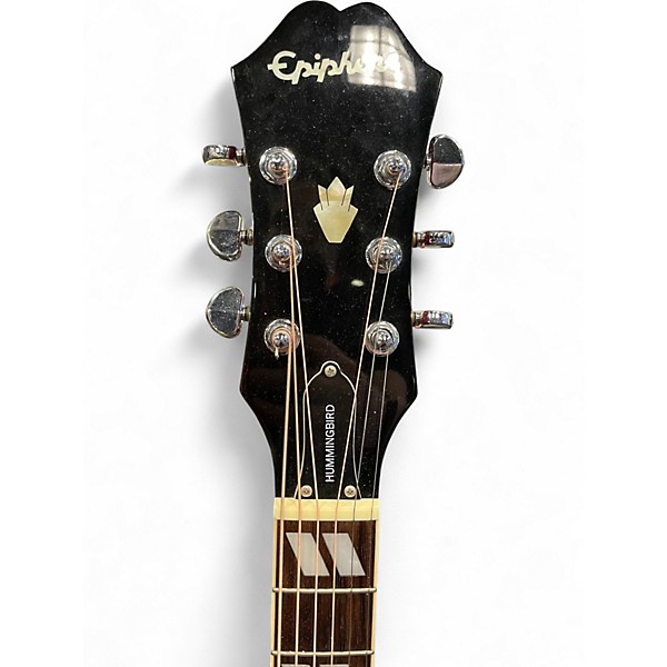 Used Epiphone Hummingbird AGED CHERRY SUNBURST Acoustic Guitar