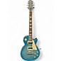 Used Epiphone Les Paul Traditional Pro IV Blue Burst Solid Body Electric Guitar thumbnail