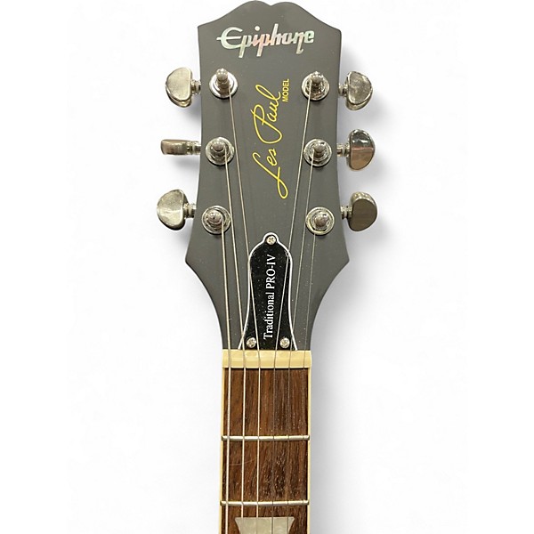 Used Epiphone Les Paul Traditional Pro IV Blue Burst Solid Body Electric Guitar