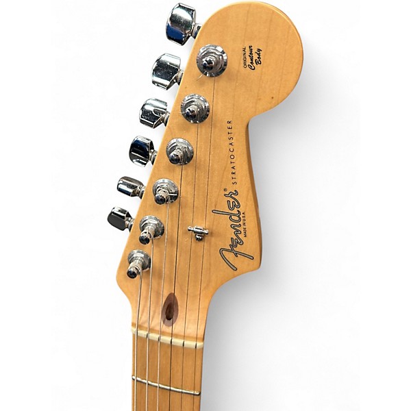 Used Fender  AMERICAN STRAT BLK Solid Body Electric Guitar