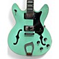 Used Hagstrom Viking Limited-Edition Aged Sky Blue Hollow Body Electric Guitar