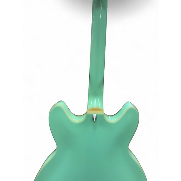 Used Hagstrom Viking Limited-Edition Aged Sky Blue Hollow Body Electric Guitar