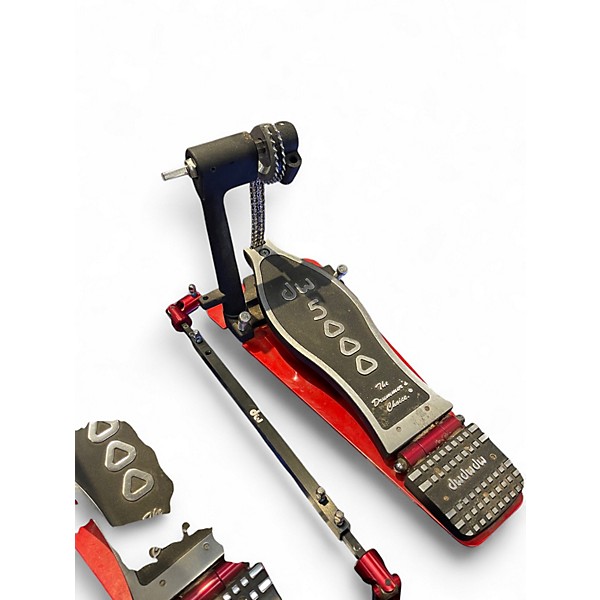 Used DW 5000 Series Double Lefty Double Bass Drum Pedal