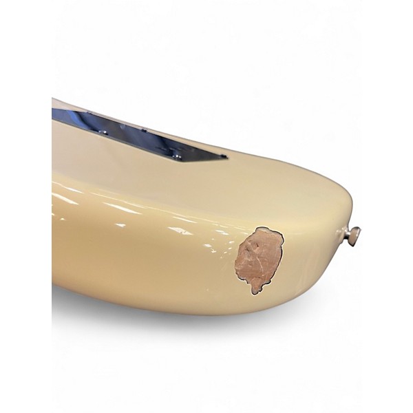 Used Fender American Standard Stratocaster Olympic White Solid Body Electric Guitar