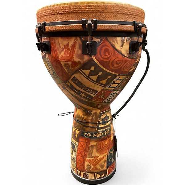Used Remo Djembe Key Tuned Adinkra Djembe