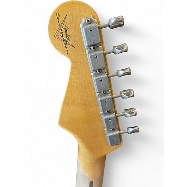 Used Fender Custom Shop 1958 Stratocaster Sunburst Solid Body Electric Guitar