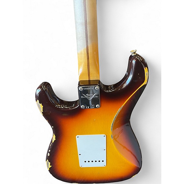 Used Fender Custom Shop 1958 Stratocaster Sunburst Solid Body Electric Guitar