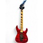 Used Jackson JS34Q Dinky Transparent Red Solid Body Electric Guitar thumbnail