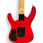 Used Jackson JS34Q Dinky Transparent Red Solid Body Electric Guitar