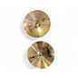 Used Zildjian 14in I Hi-Hat 14 Inch Pair Cymbal