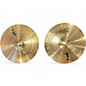 Used Zildjian 14in I Hi-Hat 14 Inch Pair Cymbal