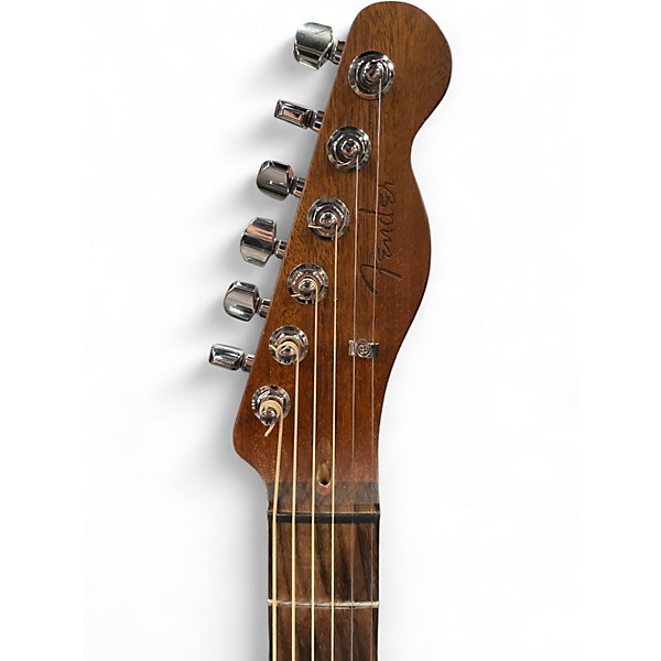 Used Fender Acoustasonic Player Telecaster Butterscotch Blonde Acoustic Electric Guitar