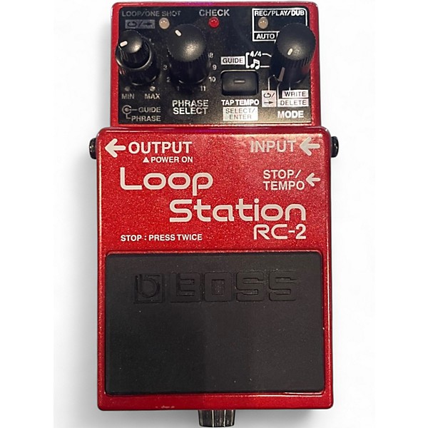 Used BOSS RC2 Loop Station Pedal