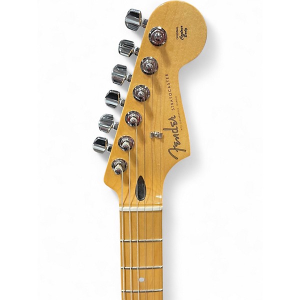 Used Fender Standard Stratocaster Black Solid Body Electric Guitar