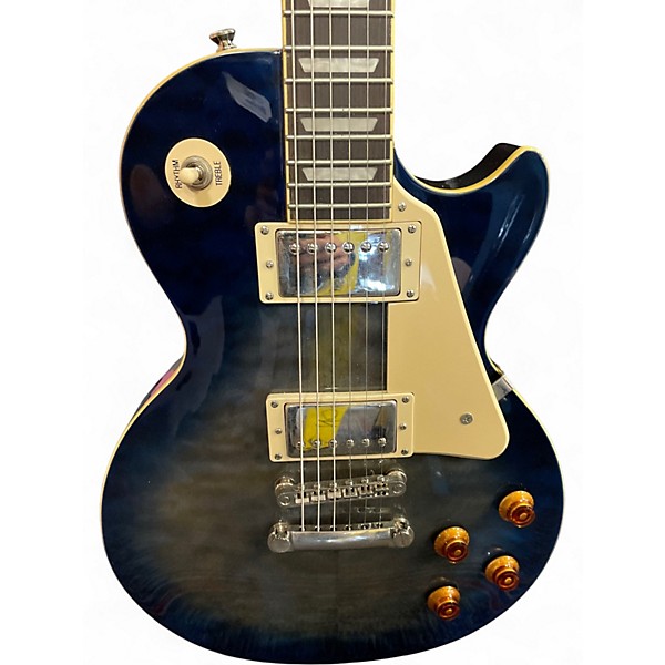 Used Epiphone Les Paul Standard Blue Burst Solid Body Electric Guitar