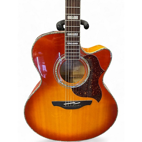 Used Takamine EG523SC 3 Tone Sunburst Acoustic Electric Guitar